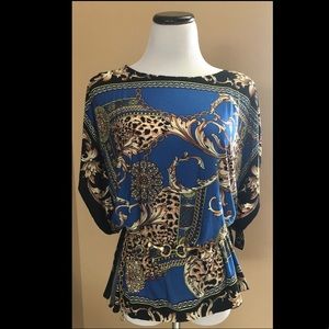🆕 MON AMIE Square Handkerchief Blouse